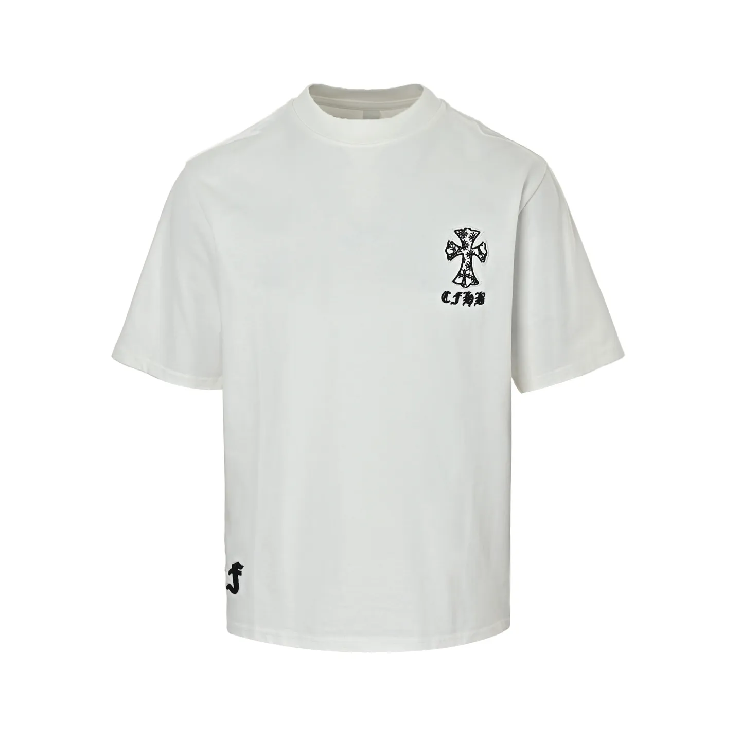 ： 150 Chrome Hearts/ Original 100% ➕ ➕3D ➕ ：Black White Size:S-XL